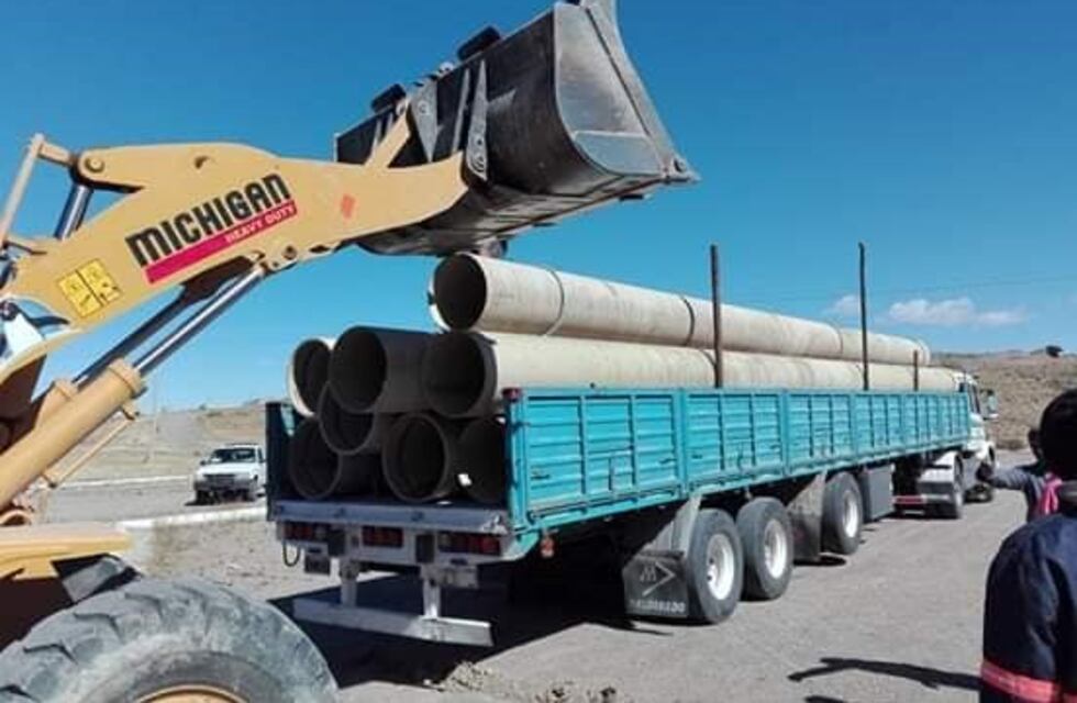 Puerto Deseado: comenzó la obra en el cementerio
