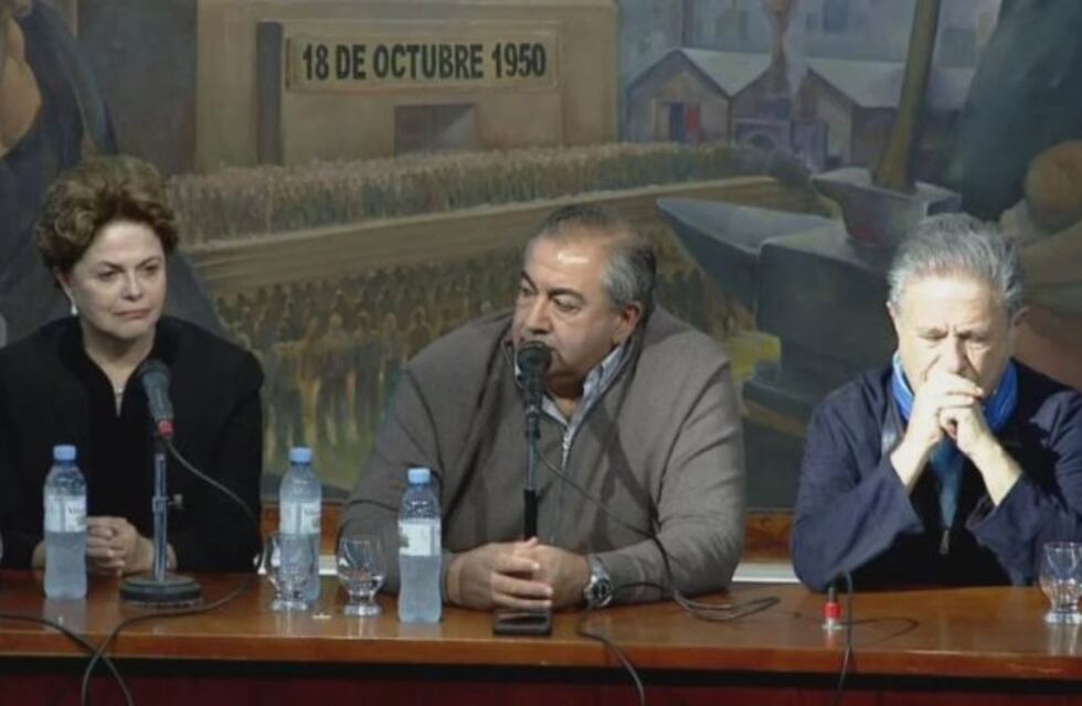 La CGT celebró el Día del Trabajador acompañada por Dilma Rousseff
