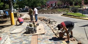 Avanzan los trabajos de la segunda etapa del Centro de la ciudad\u002E