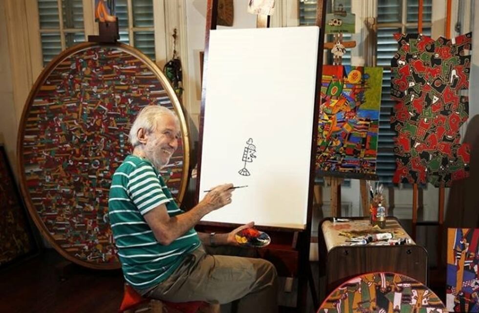 Falleció en Buenos Aires el artista plástico rosarino Adolfo Nigro