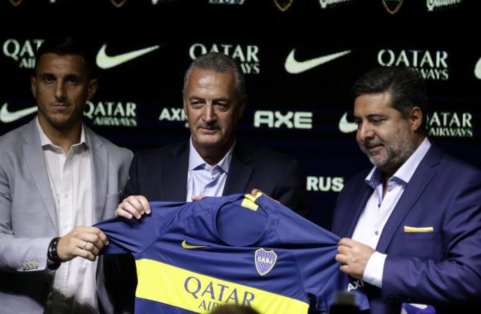 Gustavo Alfaro, en su presentación: "Boca no tiene purgatorio, es cielo o infierno"