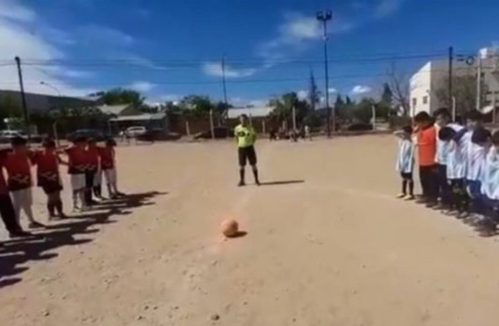 Disparos en un partido de fútbol infantil en Neuquén