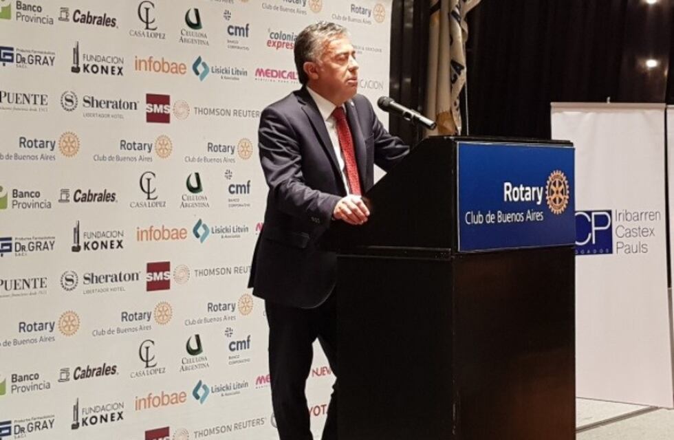 Alfredo Cornejo fue duro con el ministro Aranguren