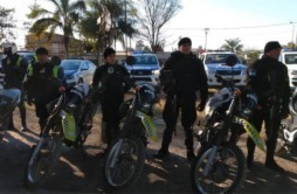 Un gran operativo de seguridad y prevención se realizó en el sur de la provincia