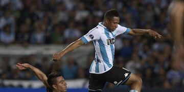Confirmado: el colombiano Ibargüen se fue de Racing\u002E (Foto: AFP PHOTO / JUAN MABROMATA)