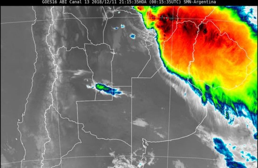 Rige un alerta por tormentas fuertes para La Rioja