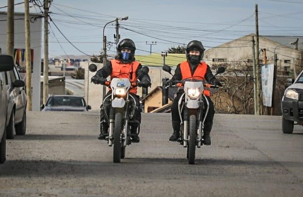 Se incorporaron 4 moto-vehículos a la Dirección de Tránsito