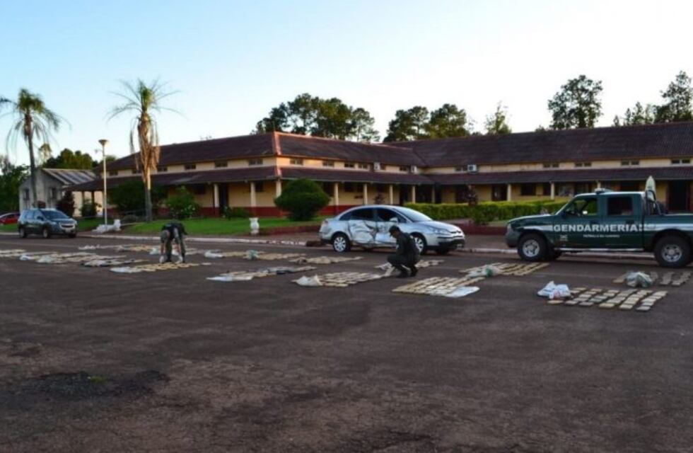 Incautaron más de cuatro toneladas de marihuana en Misiones y hay ocho detenidos