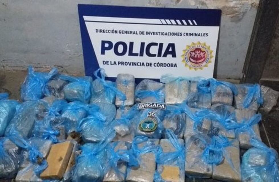 Córdoba: secuestro de droga en investigación de causas de robo calificado
