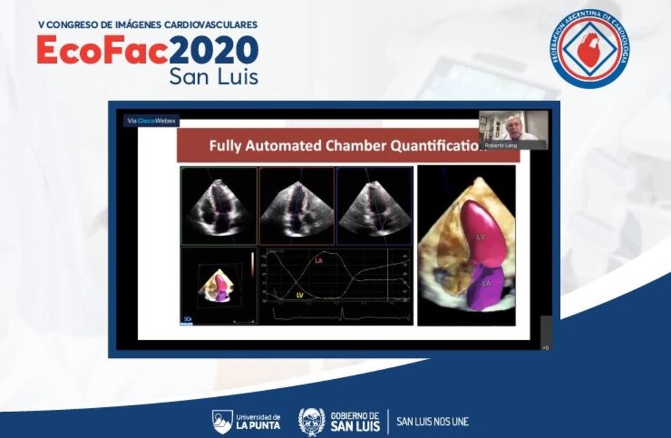 San Luis: comenzó el V Congreso Argentino de Imágenes Cardiovasculares
