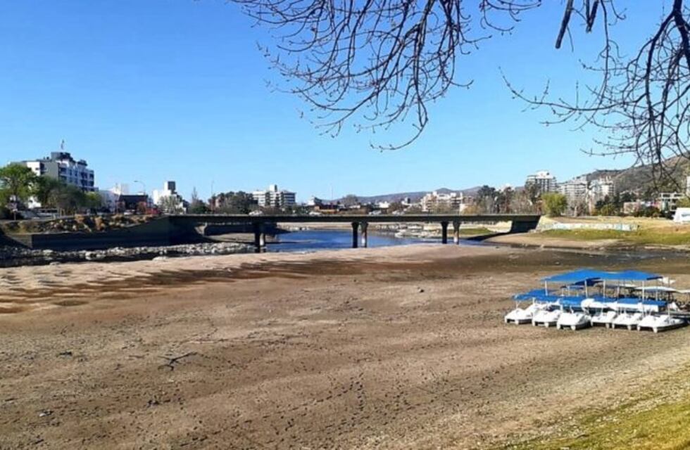 Río San Antonio: la sequía lo convirtió en un desierto