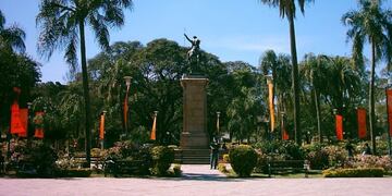 Día soleado en Resistencia\u002E (Web)\u002E