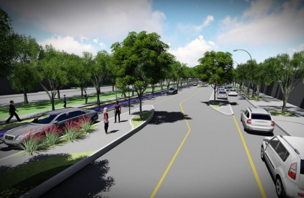 Guaymallén ya trabaja sobre las obras del Metrobus