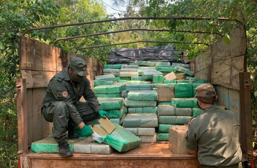 Desmantelaron una banda narco e incautaron 9 toneladas de marihuana