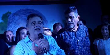 Mario Negri acompañando al Gato Romero en Villa Allende\u002E