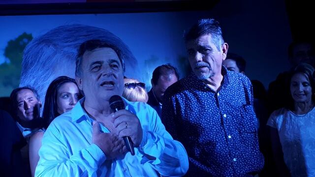 Mario Negri acompañando al Gato Romero en Villa Allende\u002E