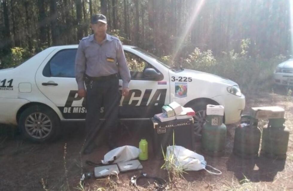 Recuperaron elementos robados de una escuela de San Ignacio