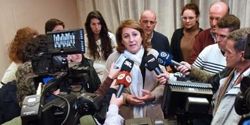 La dirigente socialista se mostró satisfecha por el operativo en el inicio del fin de semana\u002E (@munirosario)