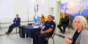 Pedido al COE por el Municipio de La Cumbre\u002E (Foto: prensa municipal)\u002E