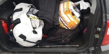 Eran de Córdoba y desvalijaron una casa en Salsipuedes\u002E Los detuvieron de casualidad\u002E