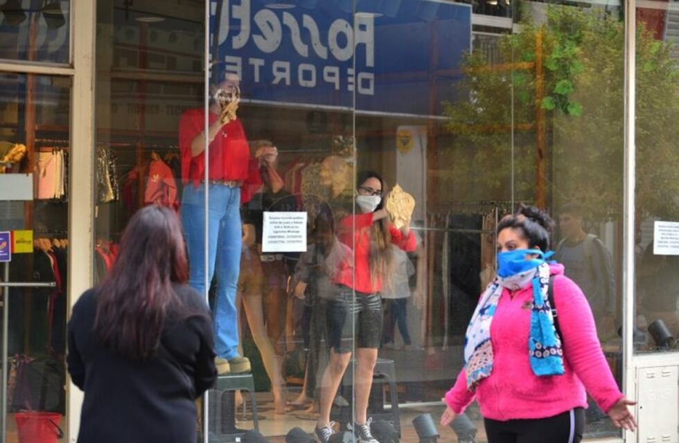 Cuarentena administrada: reabrió el comercio en San Luis