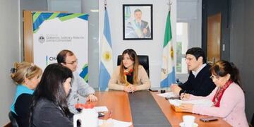 Funcionarios del Ejecutivo se reunieron para coordinar la logística de los comicios (Prensa Gobierno)