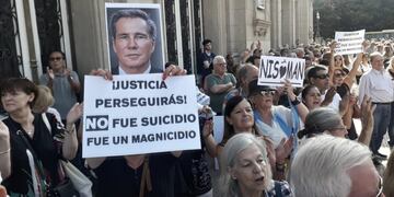 Marcha por Nisman en Tribunales (Foto:Clarín)