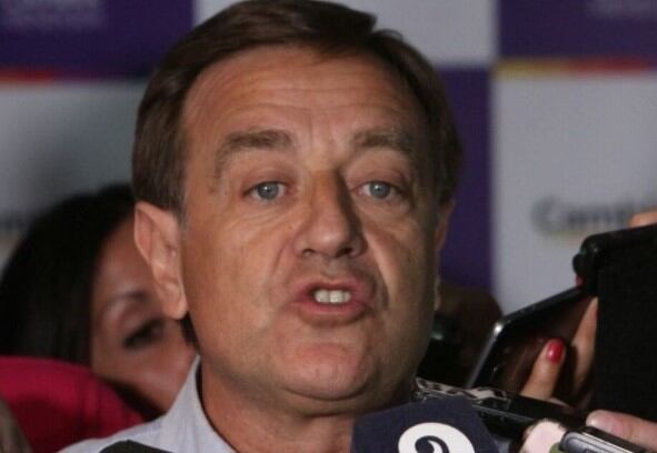 El intendente Suárez, municipalidad de Capital, Mendoza