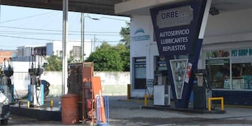 Estación de servicio en Lainez e Indiada