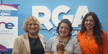 Belén Albornoz, representó a Tolhuin como empresaria en la 1° edición de \