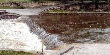 Creciente en el Río San Antonio
