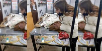 Le salvaron la vida a su perra y no le quisieron cobrar (Facebook Nelson Raul Atienzo)