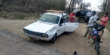 Anisacate: no vio a la motocicleta y la embistió