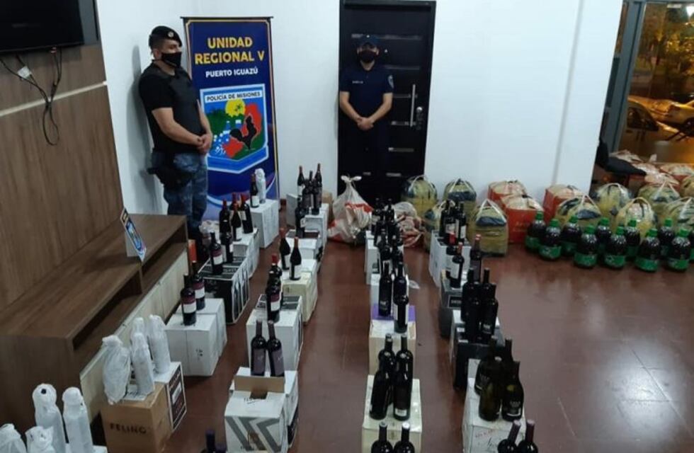 Cinco detenidos en Iguazú por intentar llevar contrabando a Brasil