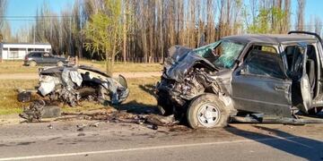 Triple choque en 25 de Mayo (AM 900)