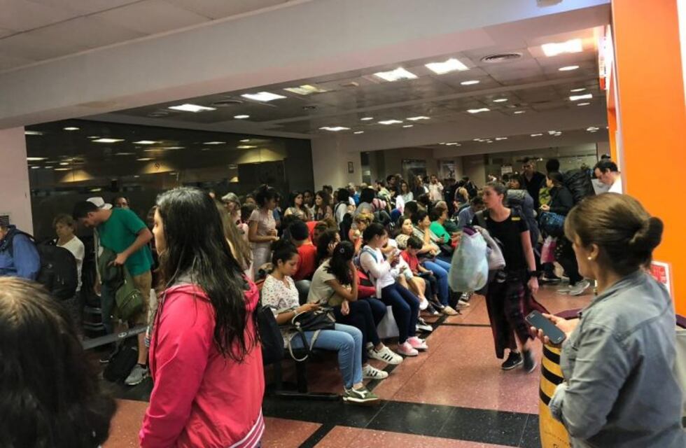 Por la tormenta hay vuelos demorados en el aeropuerto