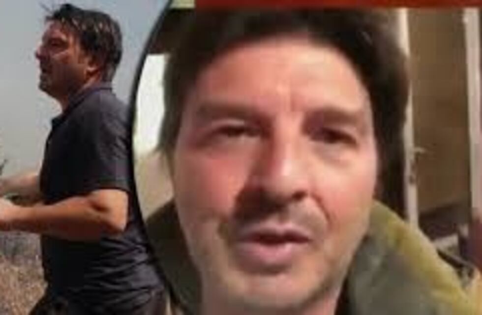 Damián De Santo conmovido al contar cómo salvó su casa de las llamas