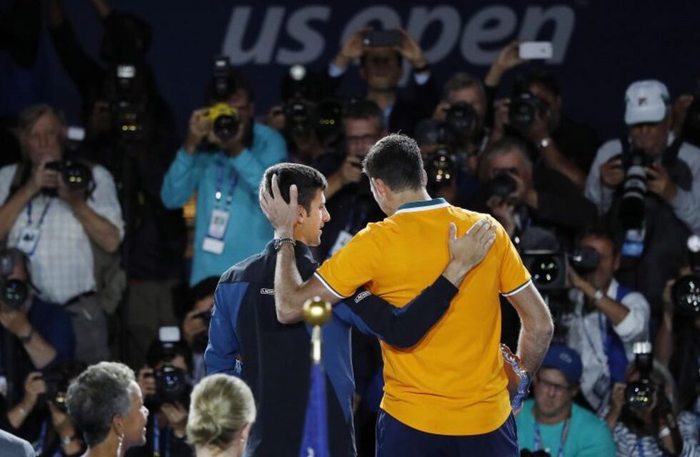 Del Potro: "Me pone contento que Novak haya sido el campeón"