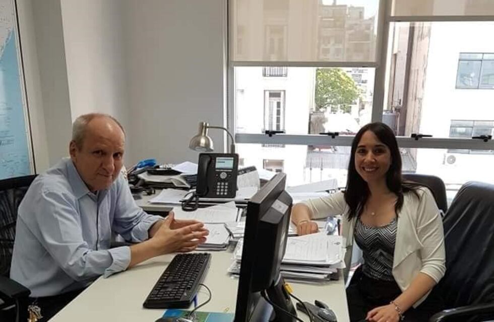 Paula Córdoba firmó importante contrato para obras en Los Surgentes