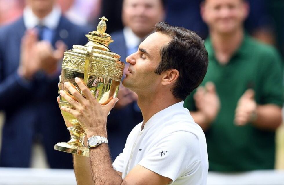 Federer venció a Cilic y ganó Wimbledon por octava vez