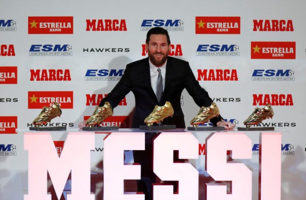 Lionel Messi recibirá su sexta Bota de Oro como máximo goleador en Europa
