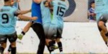 Compartirn1nn0nnGutiu00e9rrez SC derrotu00f3 2-1 a Gimnasia y Esgrima en el encuentro jugado en el estadio