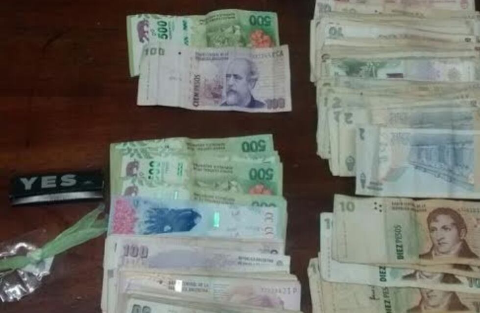 Secuestraron 14 mil por ventas de drogas en Guaymallén