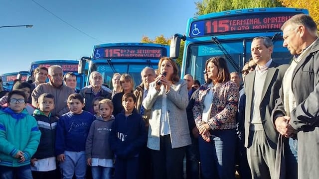 Presentaron nuevas unidades que se sumaran a la lu00ednea 115