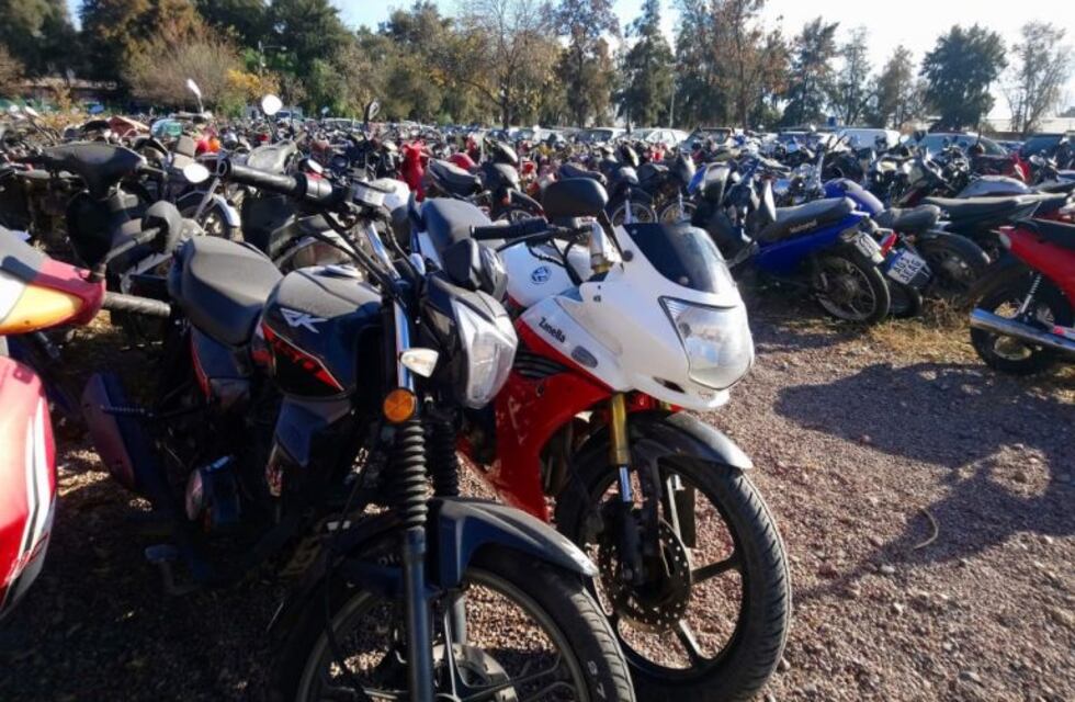 Godoy Cruz remata 15 motos y 4 autos