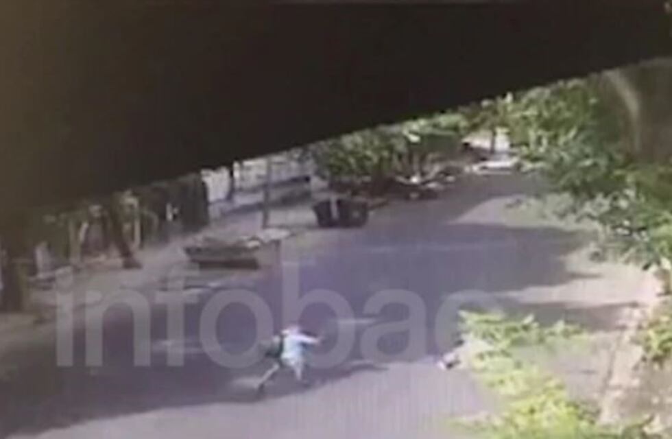 Así le disparó Chocobar al ladrón del turista estadounidense