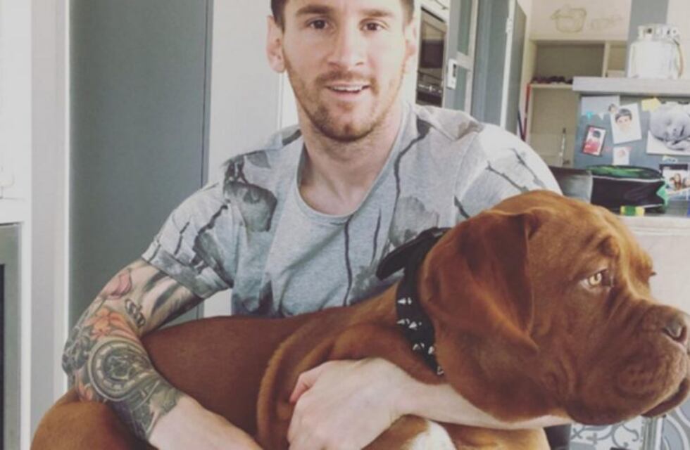 Leo Messi en París: ¿y dónde quedó “Hulk”, su perro gigante?