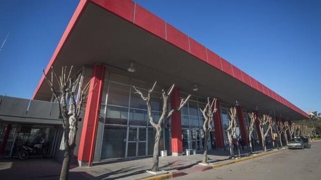 terminal azul