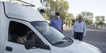 operativo de seguridad ingresos a Mendoza