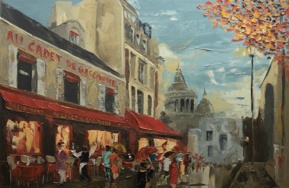 Recorrida por los bares, a través de la pintura